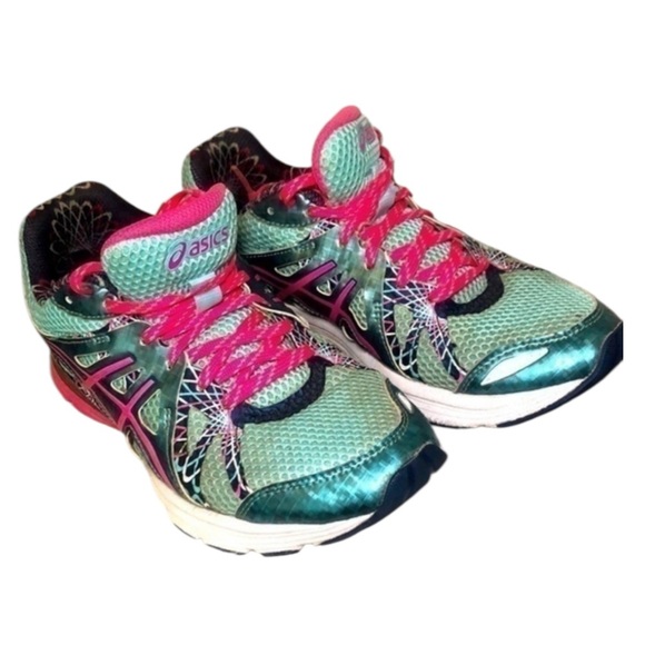 OASICS | Women’s Colorful Gel Sole OASICS AHAR Sneakers, Size 7.5 - Picture 1 of 7